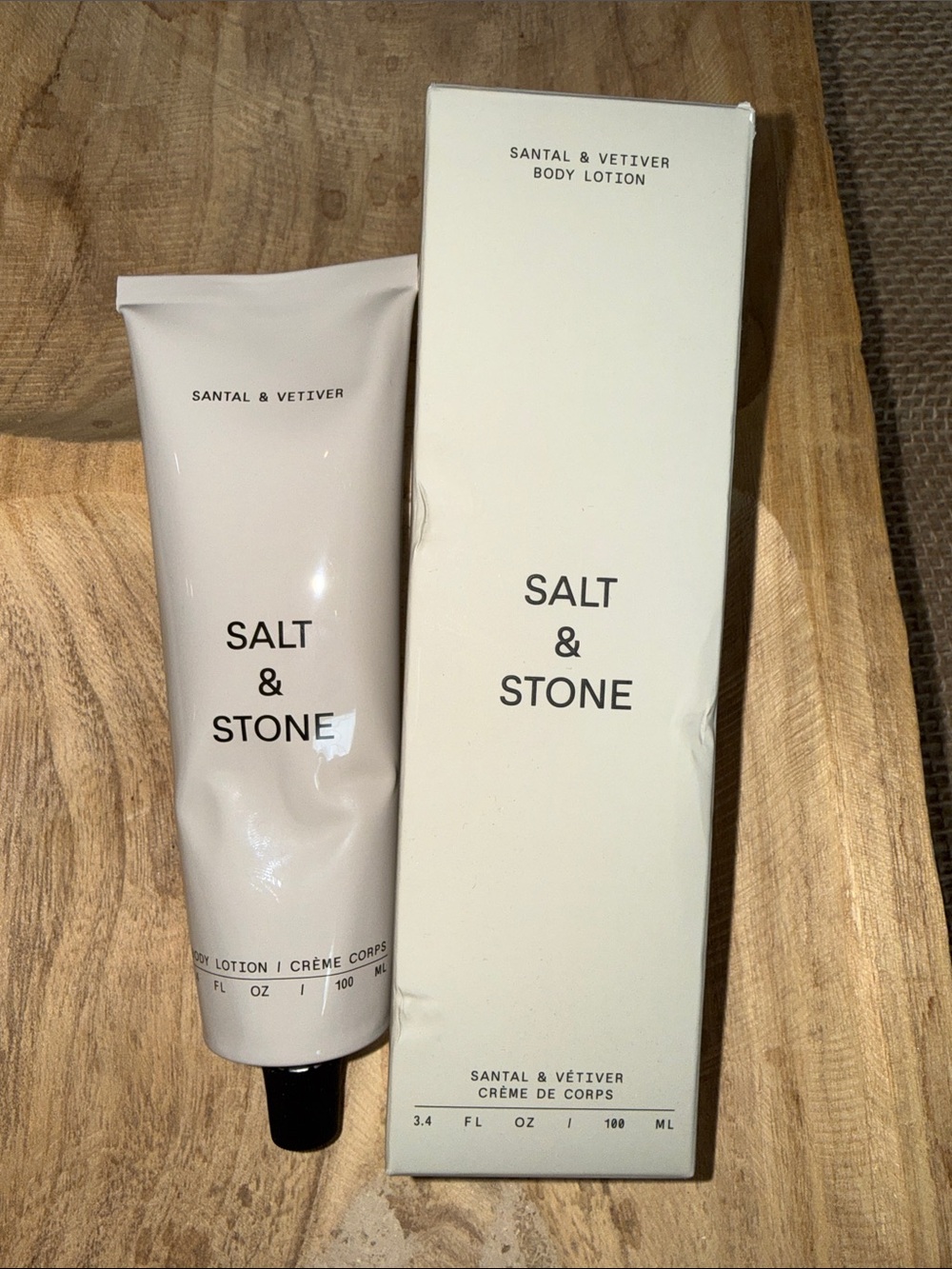Salt & Stone Santal & Vetiver Body Lotion — Beige